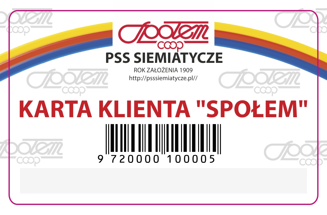 Karta klienta Społem