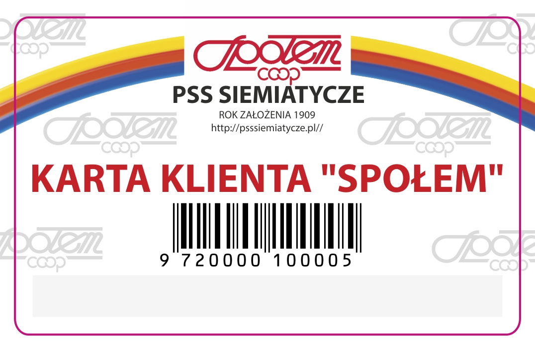 Karta klienta Społem